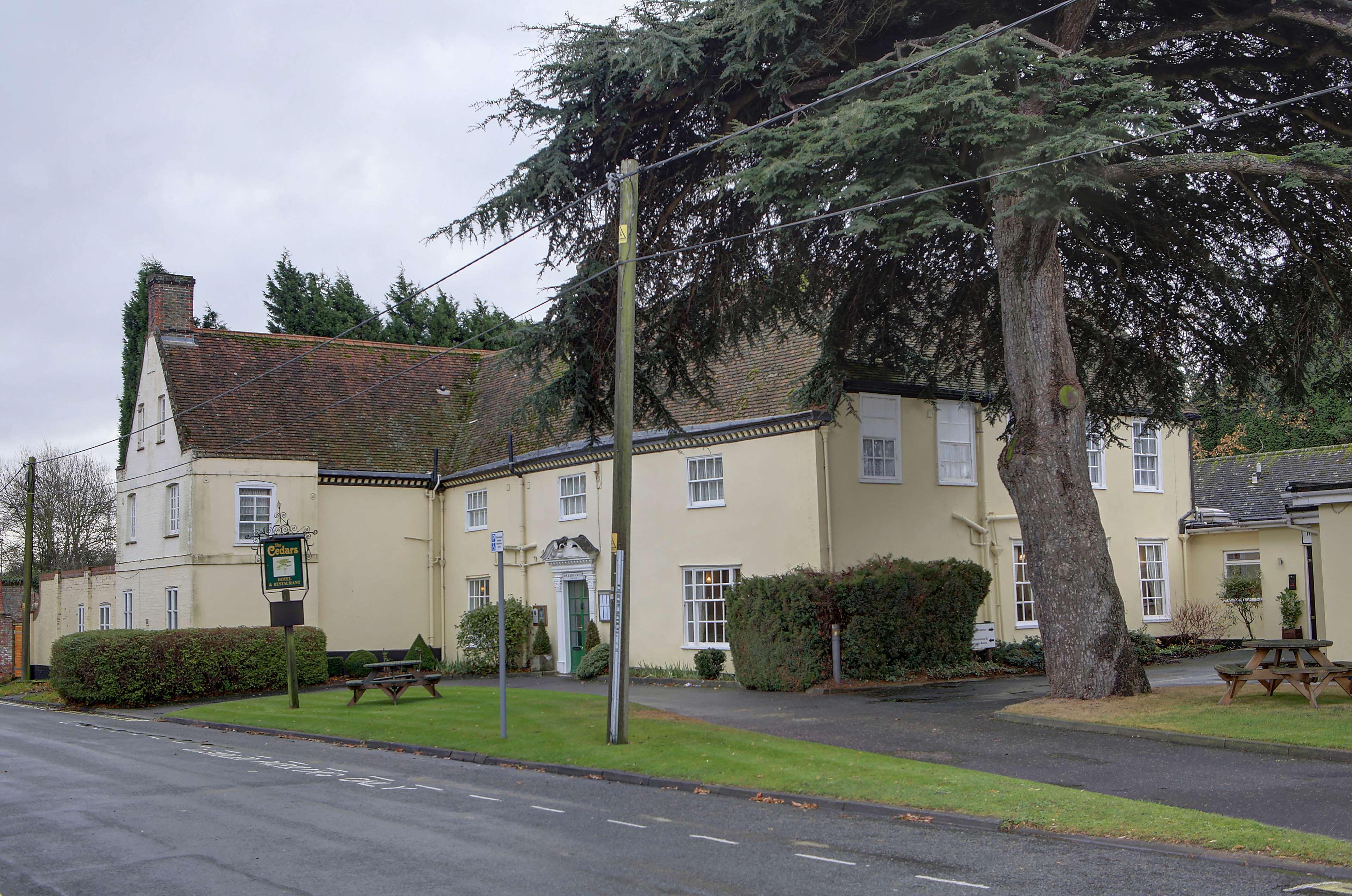 The Cedars Hotel Stowmarket Exteriér fotografie