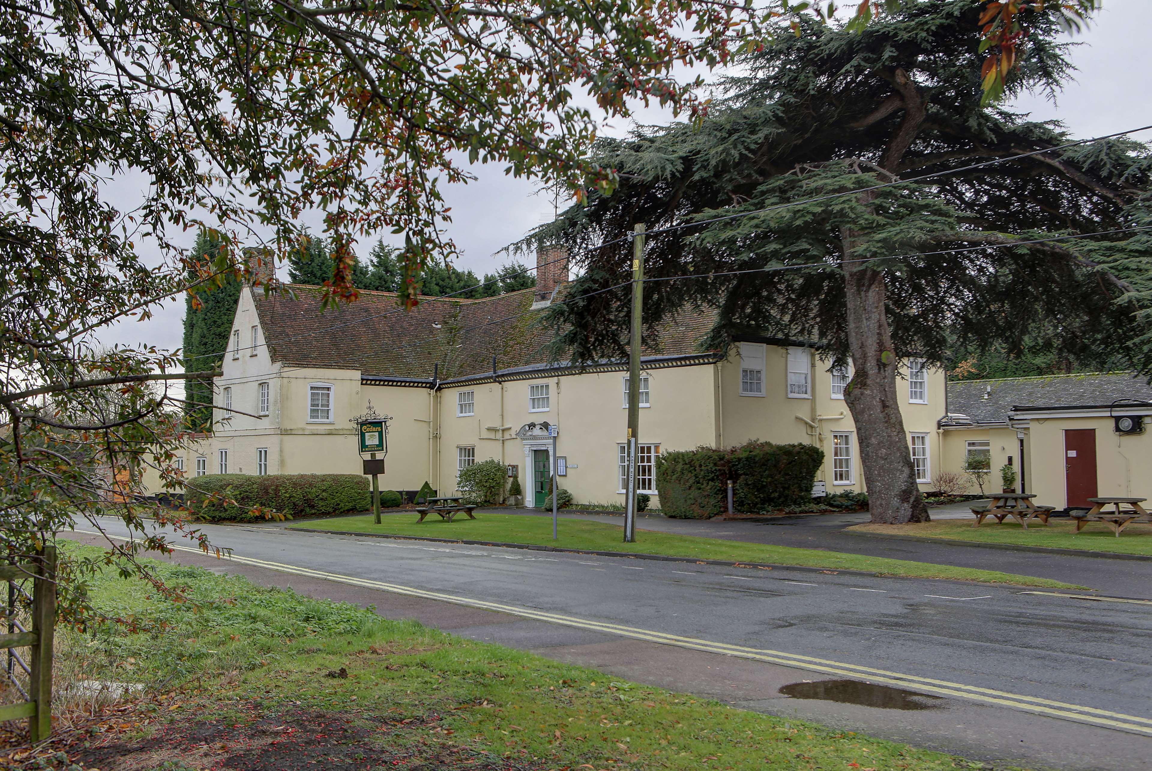 The Cedars Hotel Stowmarket Exteriér fotografie